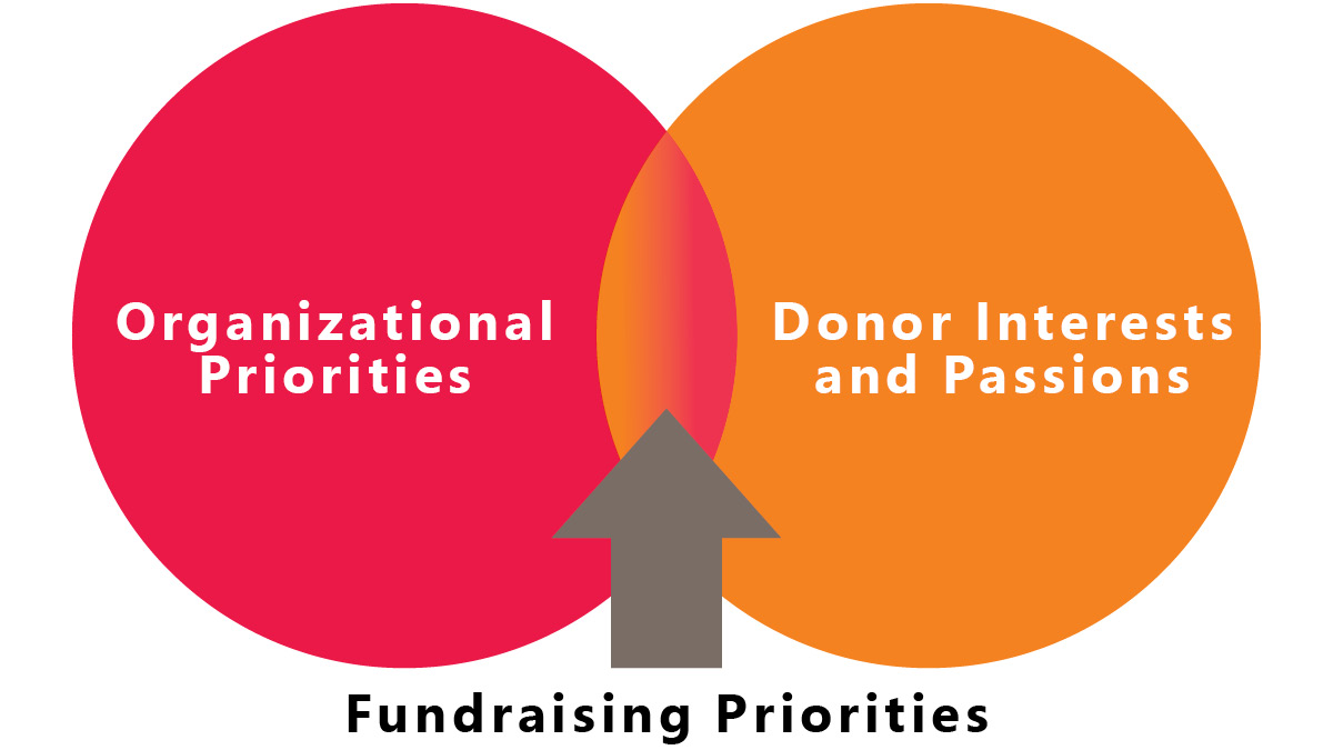 Fundraising Priorities graphic