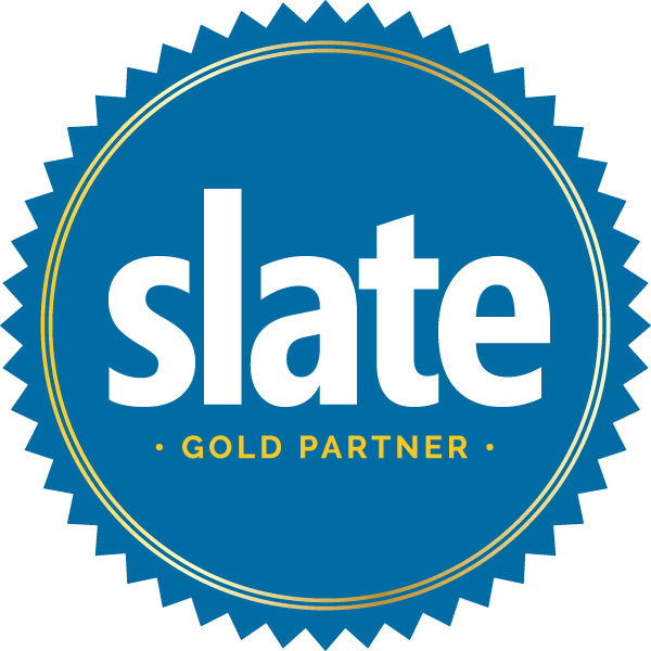 This image shows BWF’s Slate Gold Partner seal.